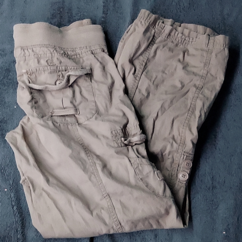 pink rose Khaki Cargo Pants